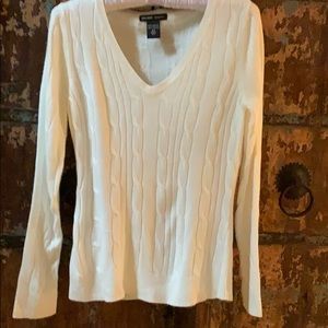 New York & Company Sweater Ivory